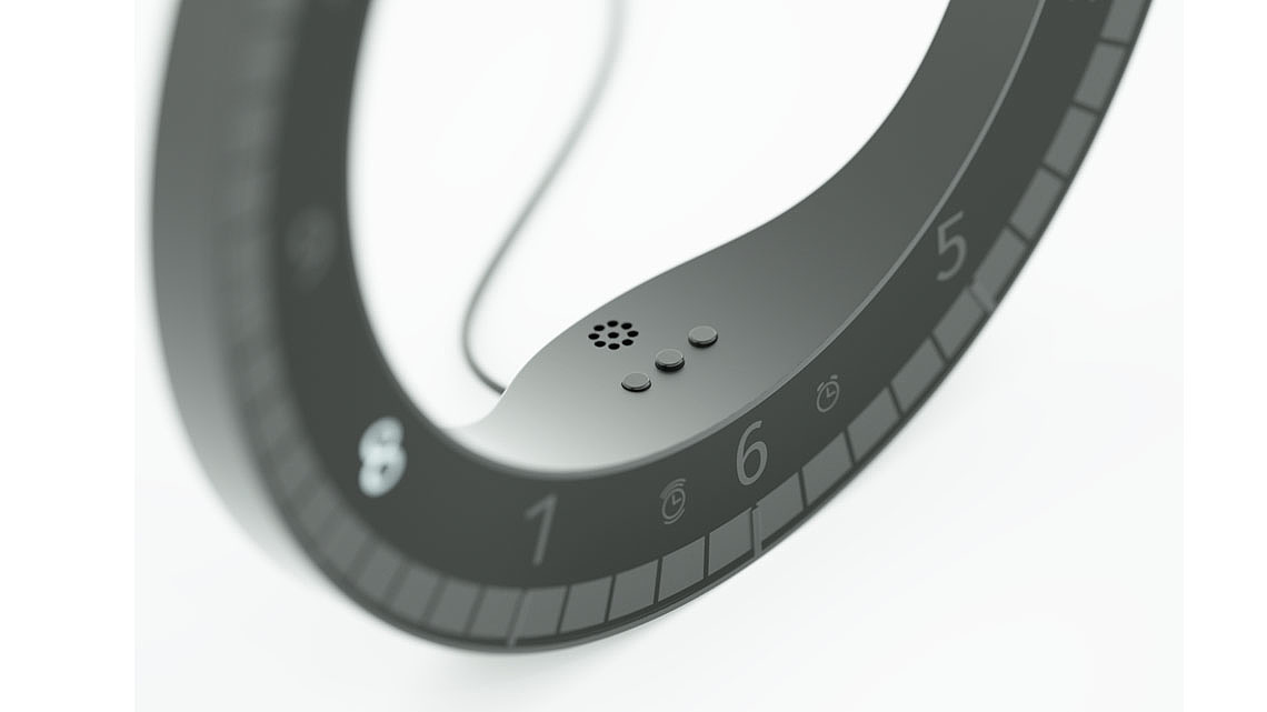 Czech Republic，Electronic clock，Desktop clock，Wall clock，Hollow circle，LED clock，circular，