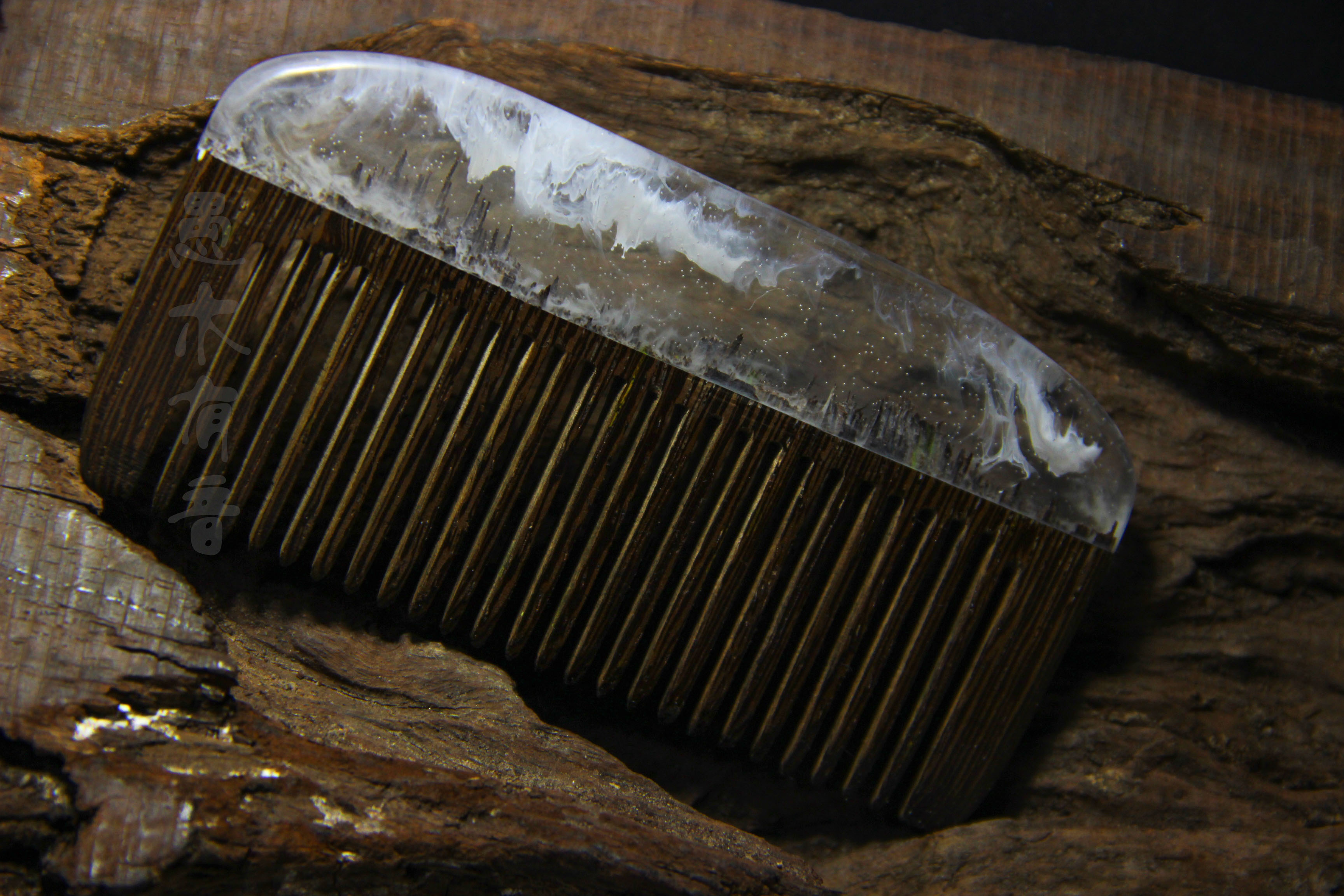 comb，originality，resin，gift，