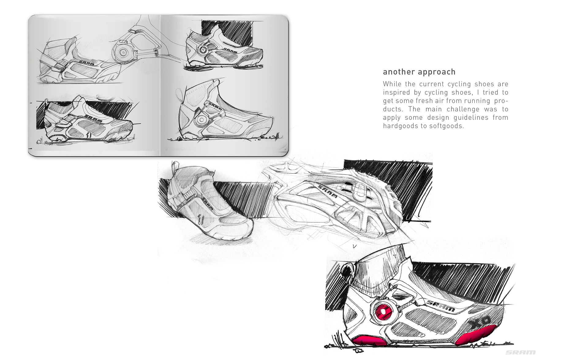 shoes，Mountain cycling，Mountain Bike，Endurance shoes，Hand drawn，draft，inspiration，