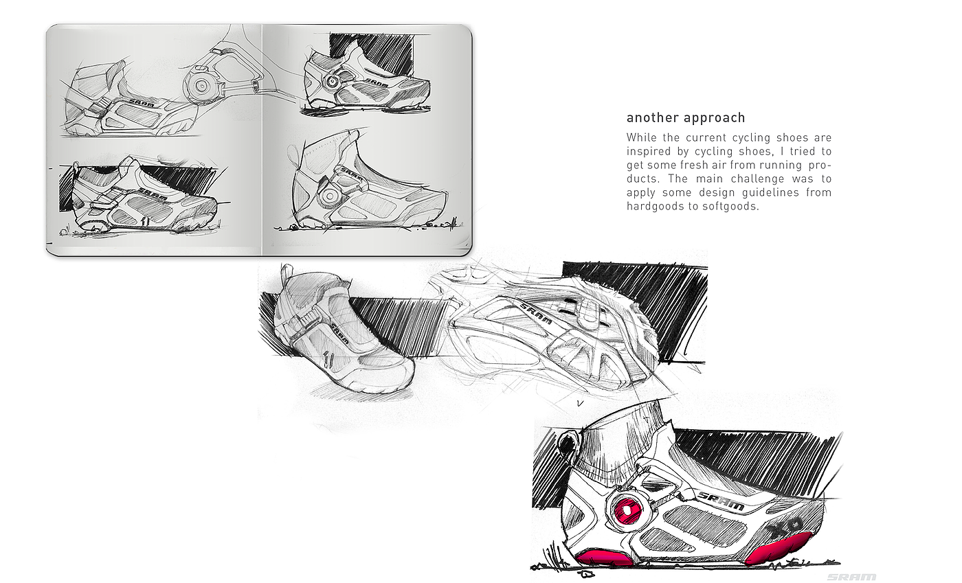 shoes，Mountain cycling，Mountain Bike，Endurance shoes，Hand drawn，draft，inspiration，