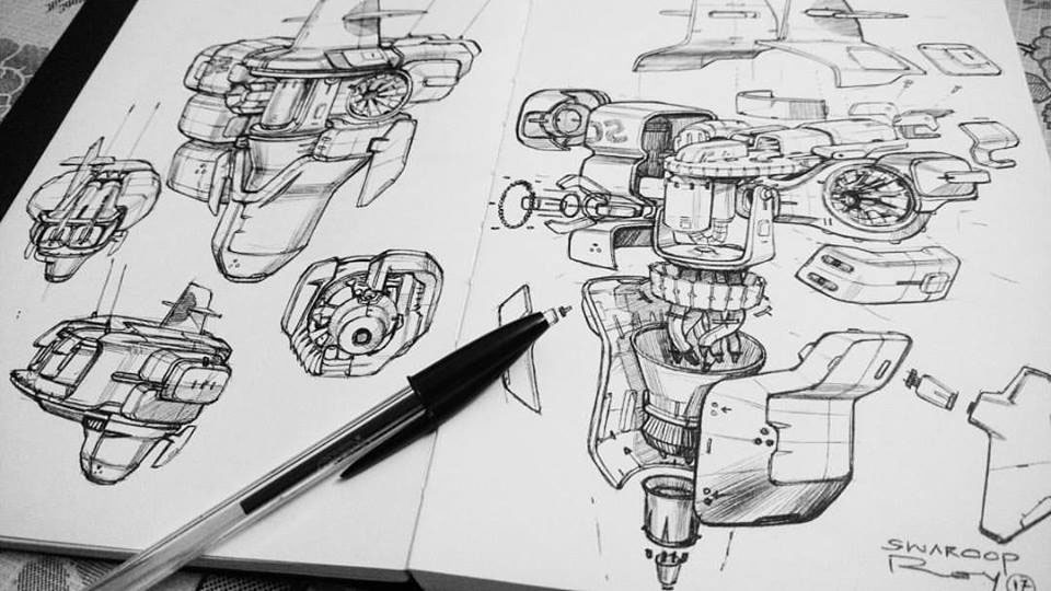 Hand drawn car，product design，industrial design，vehicle，