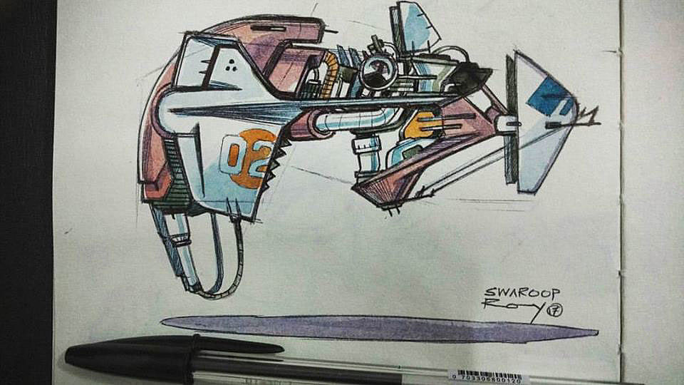 Hand drawn car，product design，industrial design，vehicle，