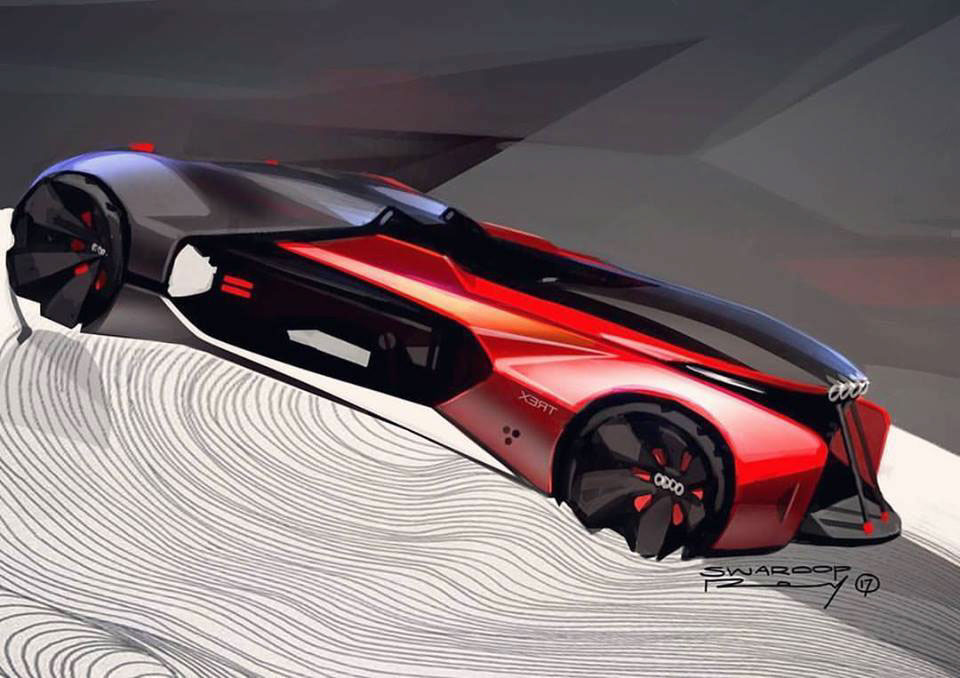 Hand drawn car，product design，industrial design，vehicle，