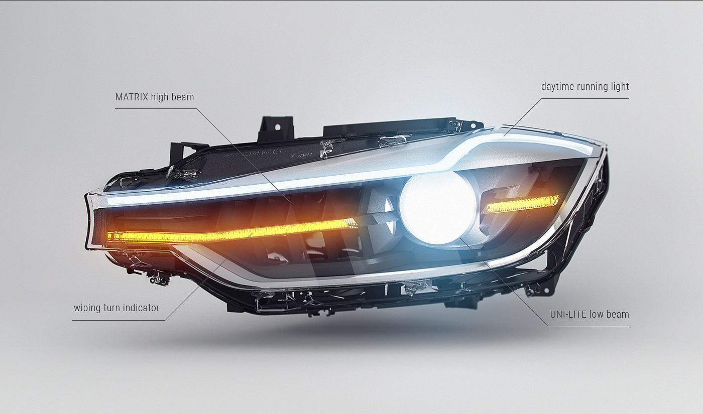 Car lamp，Headlights，ZKW，MatrixV45，Pixel-LiteV39，Automobile lighting，details，inspiration，