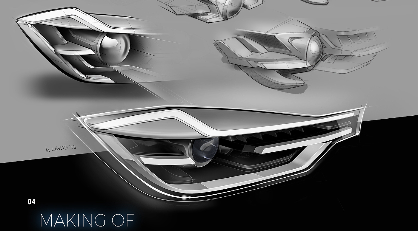 Car lamp，Headlights，ZKW，MatrixV45，Pixel-LiteV39，Automobile lighting，details，inspiration，