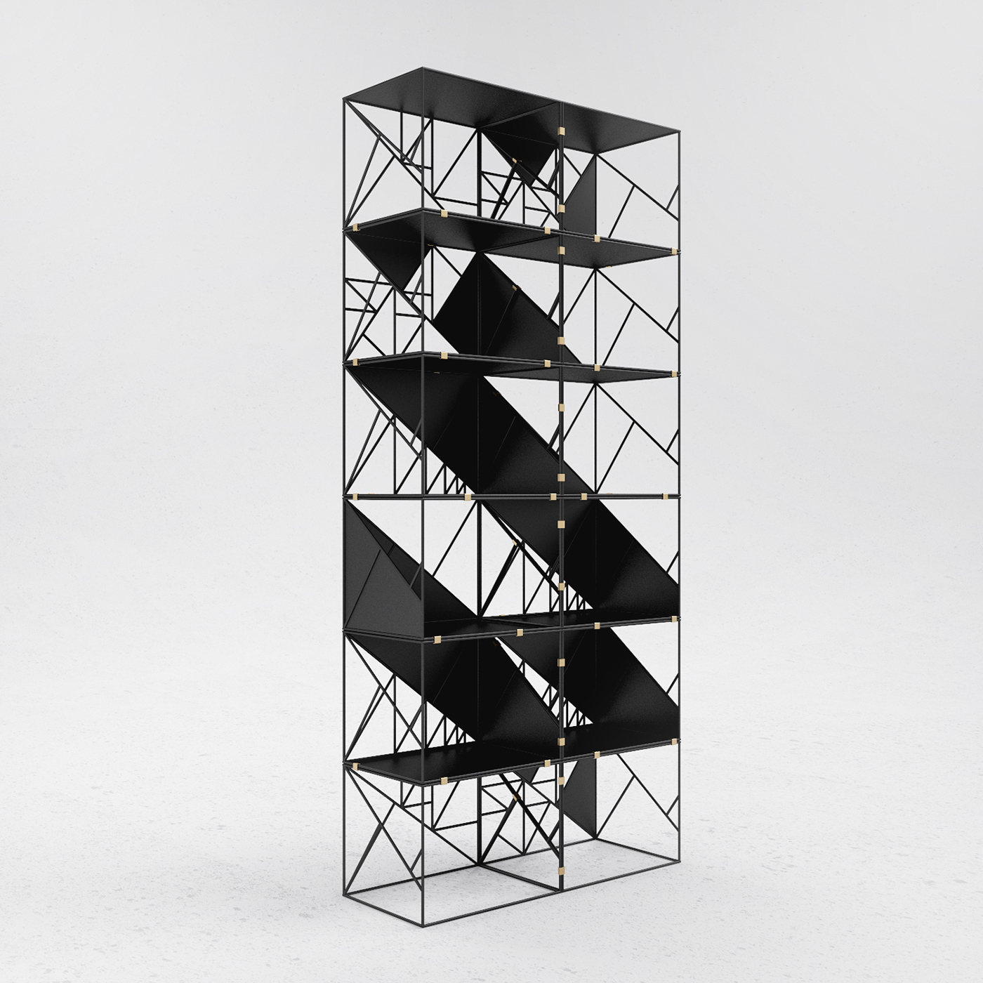 bookshelf，assemble，Furniture home，geometry，structure，