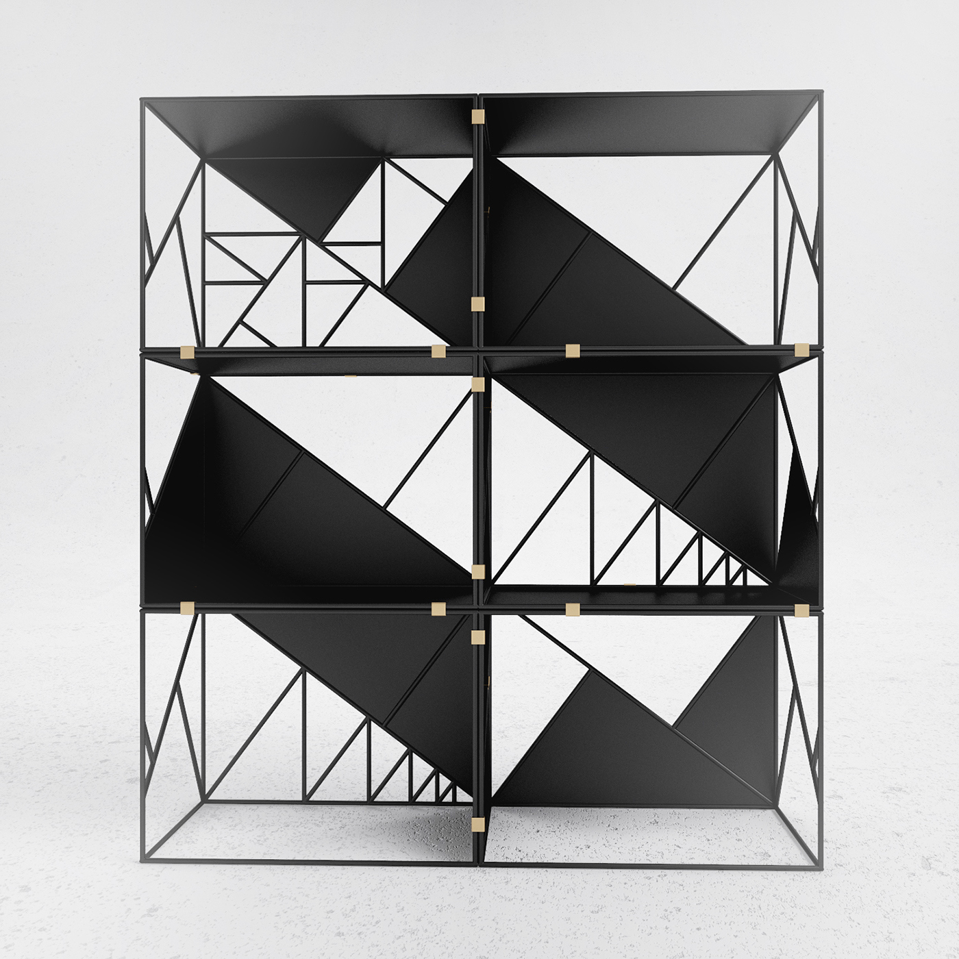 bookshelf，assemble，Furniture home，geometry，structure，