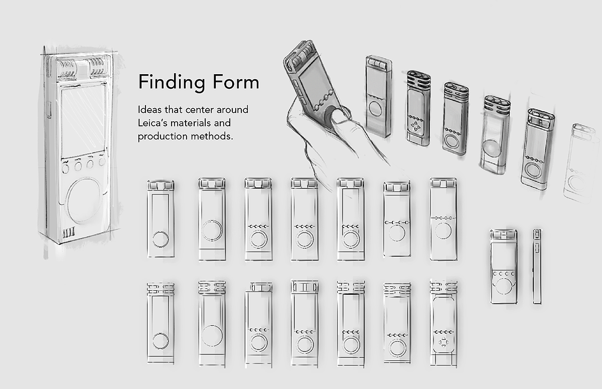 leica，录音笔，便携，设计流程，