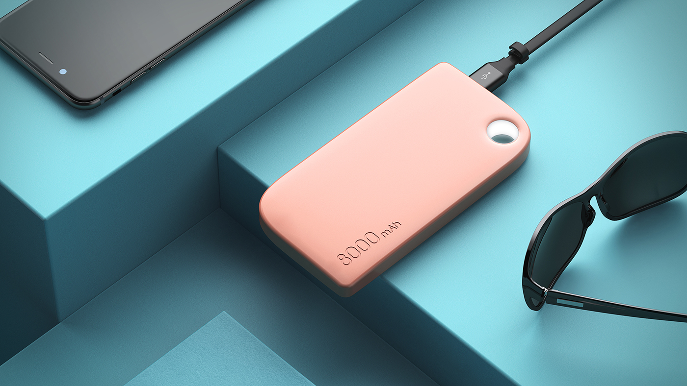 industrial design，Electronics，portable source，BASEUS，