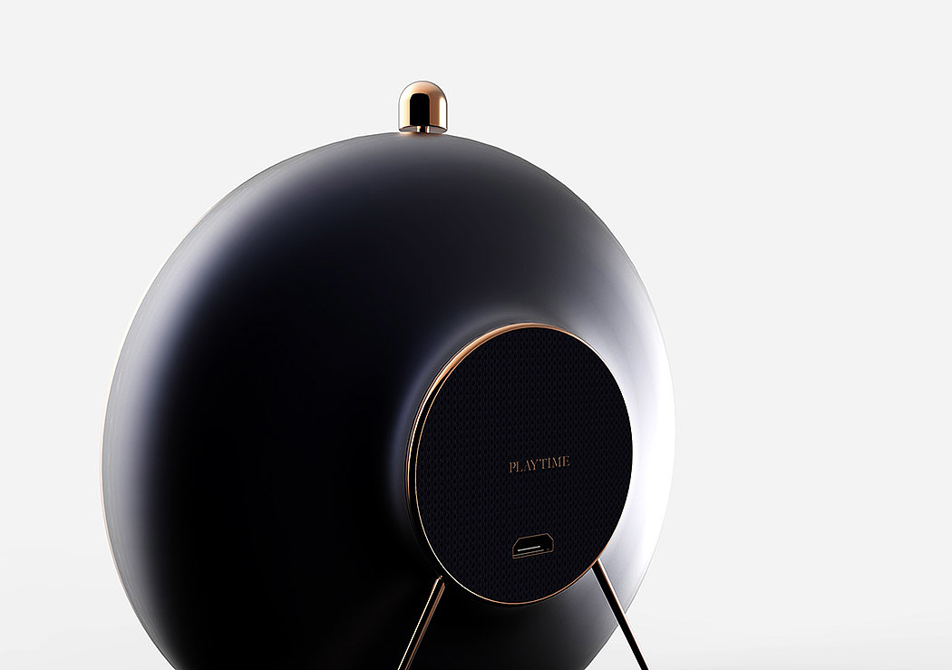PLAYTIME，Clock，loudspeaker box，Electronics，originality，