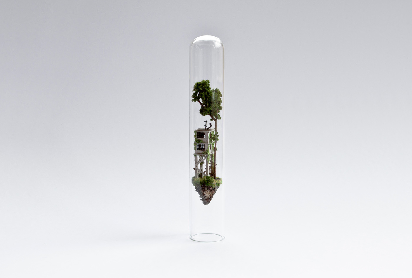 Micro landscape，Glass products，Architecture，house，manual，