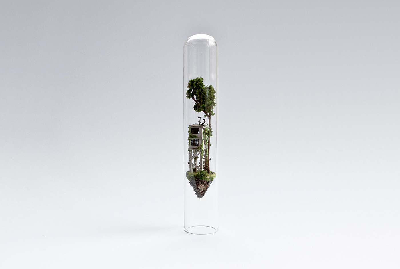 Micro landscape，Glass products，Architecture，house，manual，