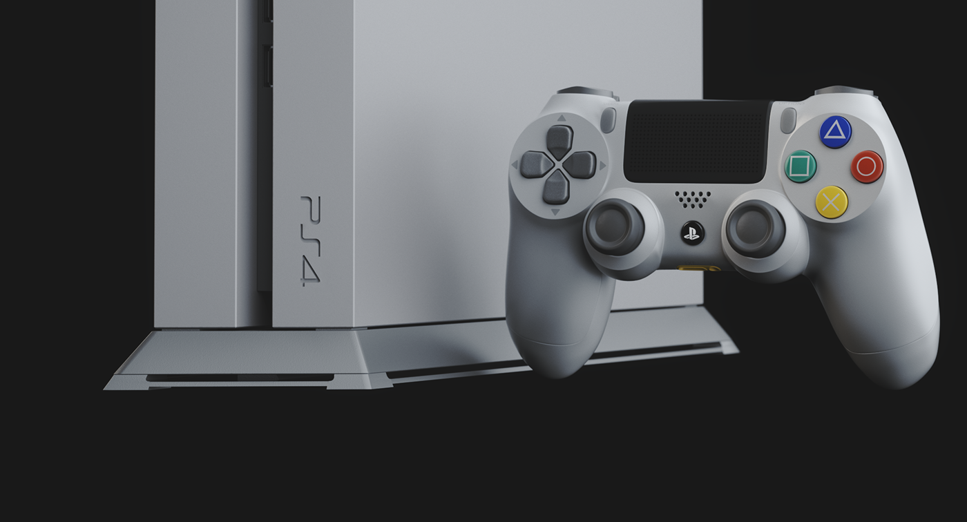 Sony，PS4，sony，product design，Digital accessories，
