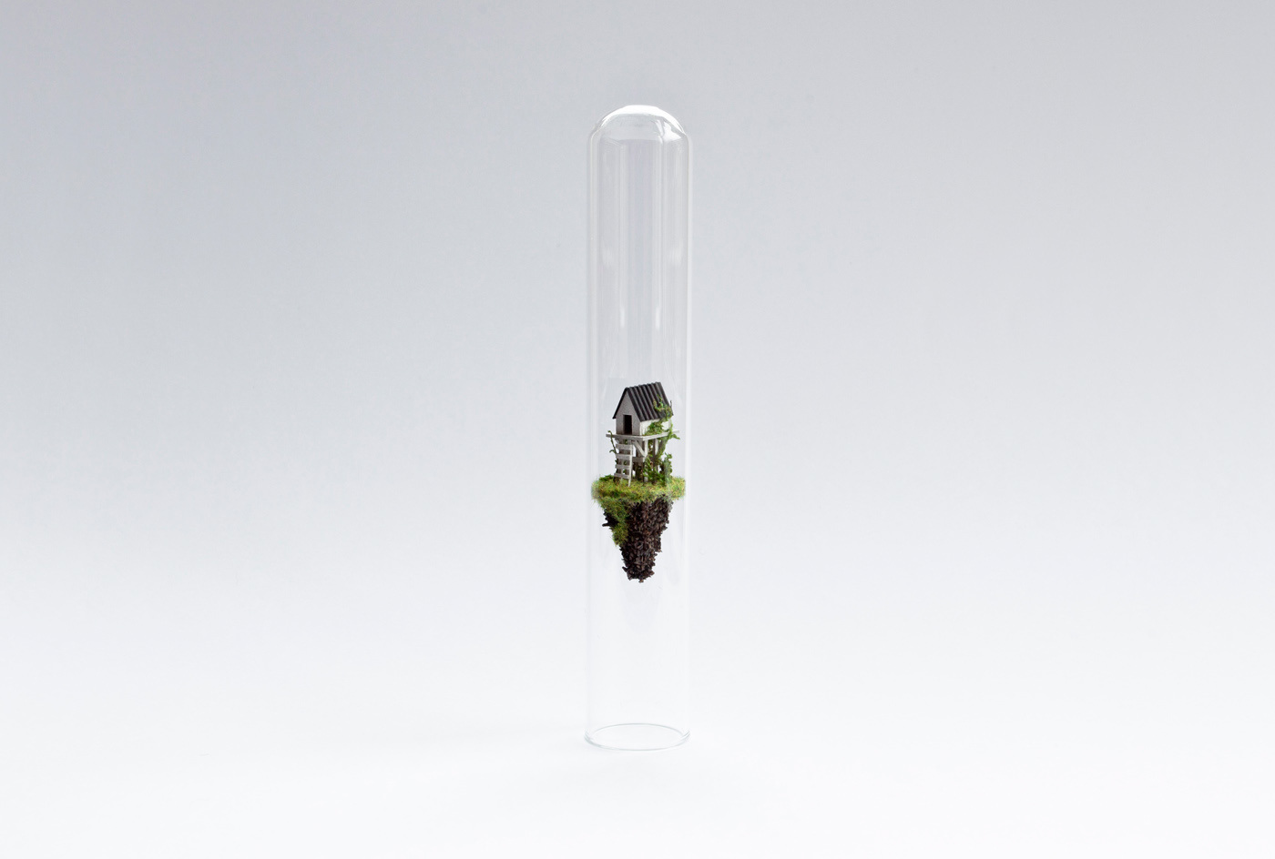 Micro landscape，Glass products，Architecture，house，manual，