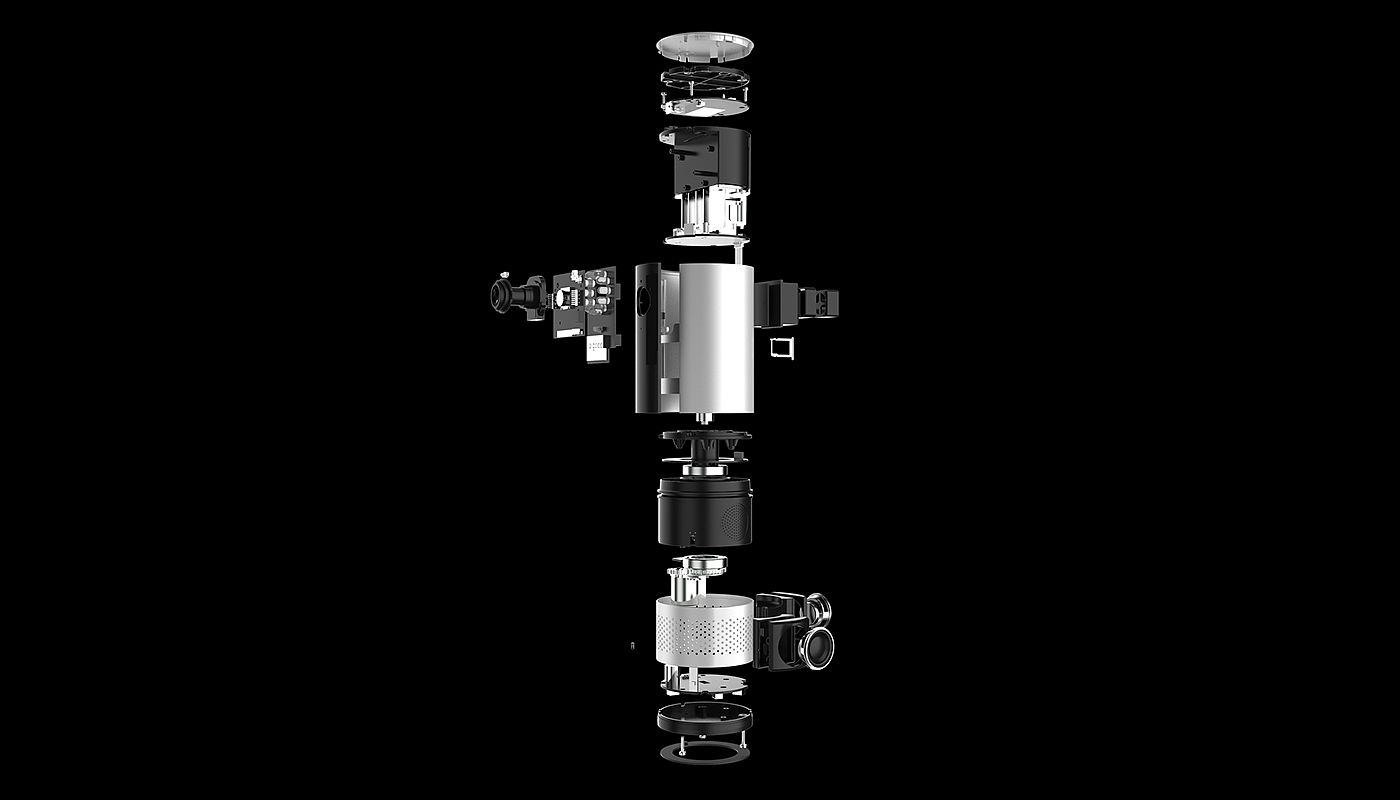 2017if Award，product design，Digital，Environmental monitoring camera，Cylincam，