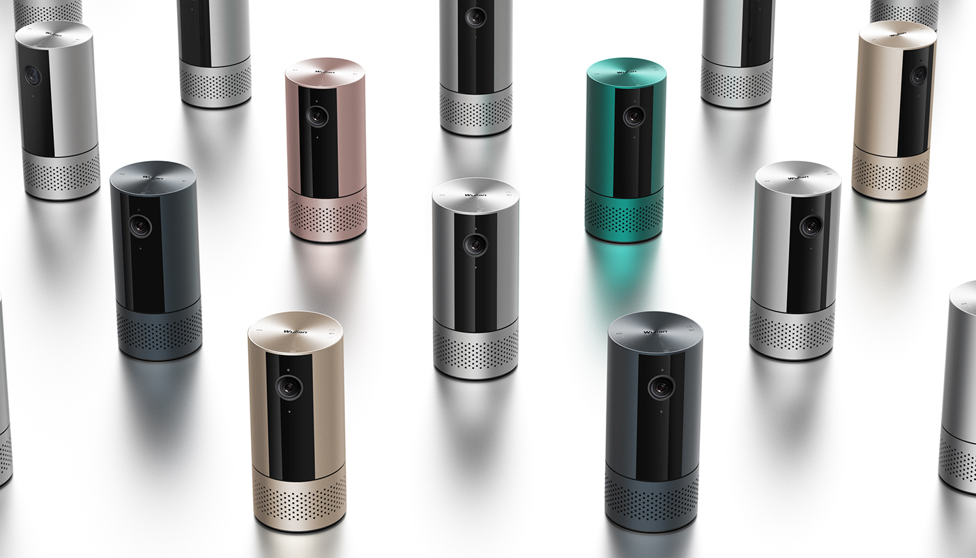 2017if Award，product design，Digital，Environmental monitoring camera，Cylincam，