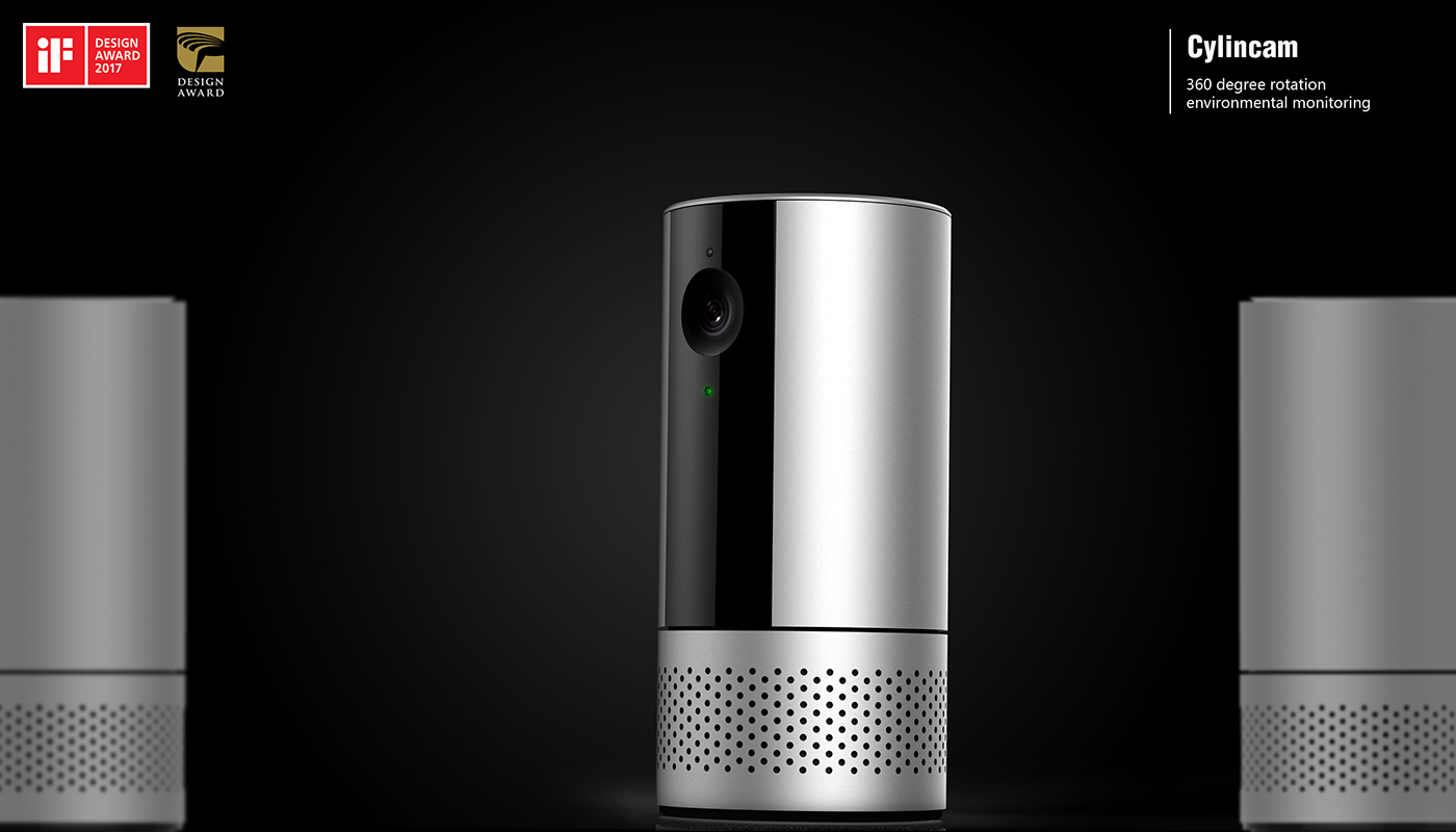 2017if Award，product design，Digital，Environmental monitoring camera，Cylincam，