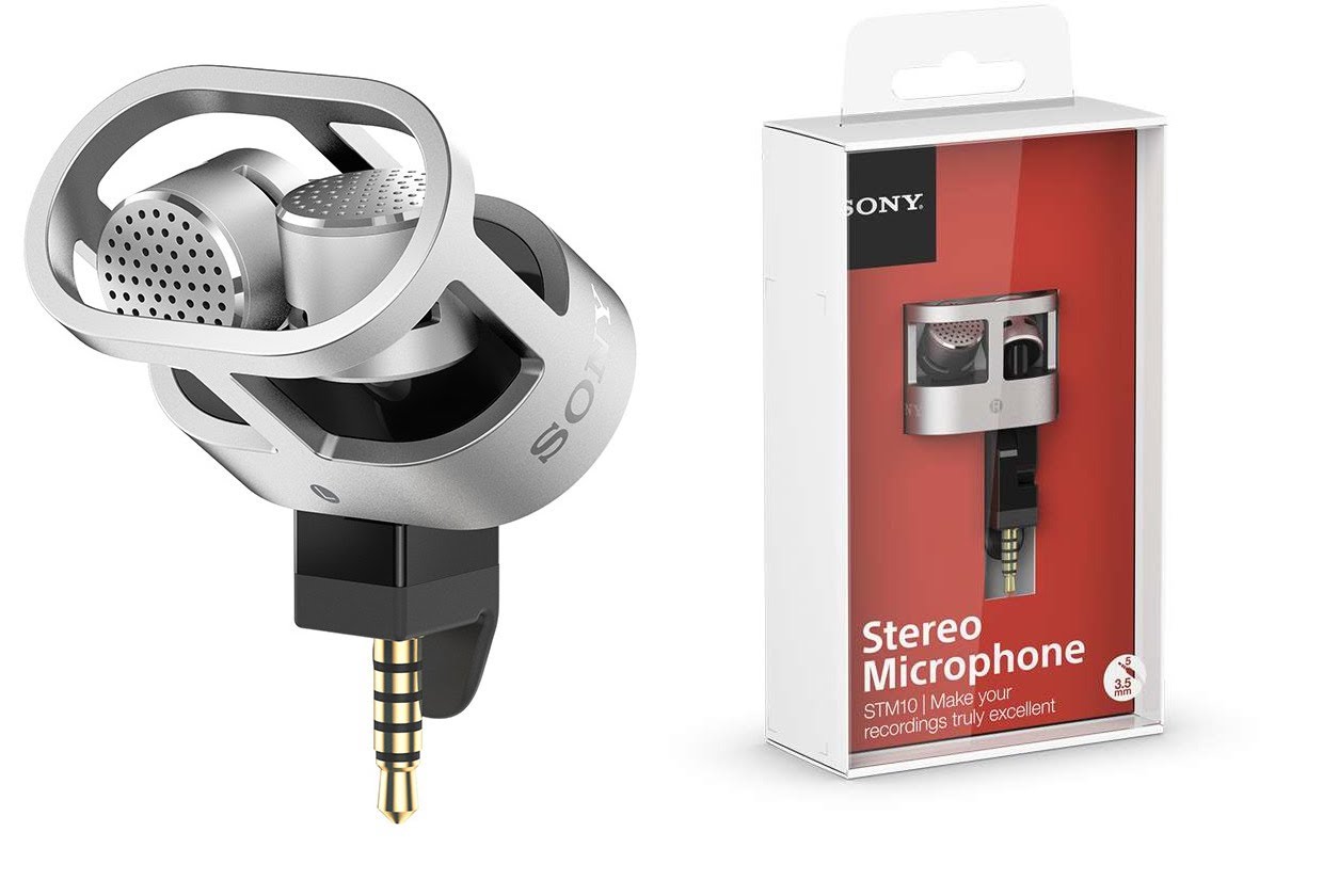 Sony，STM10，stereo，Microphone，