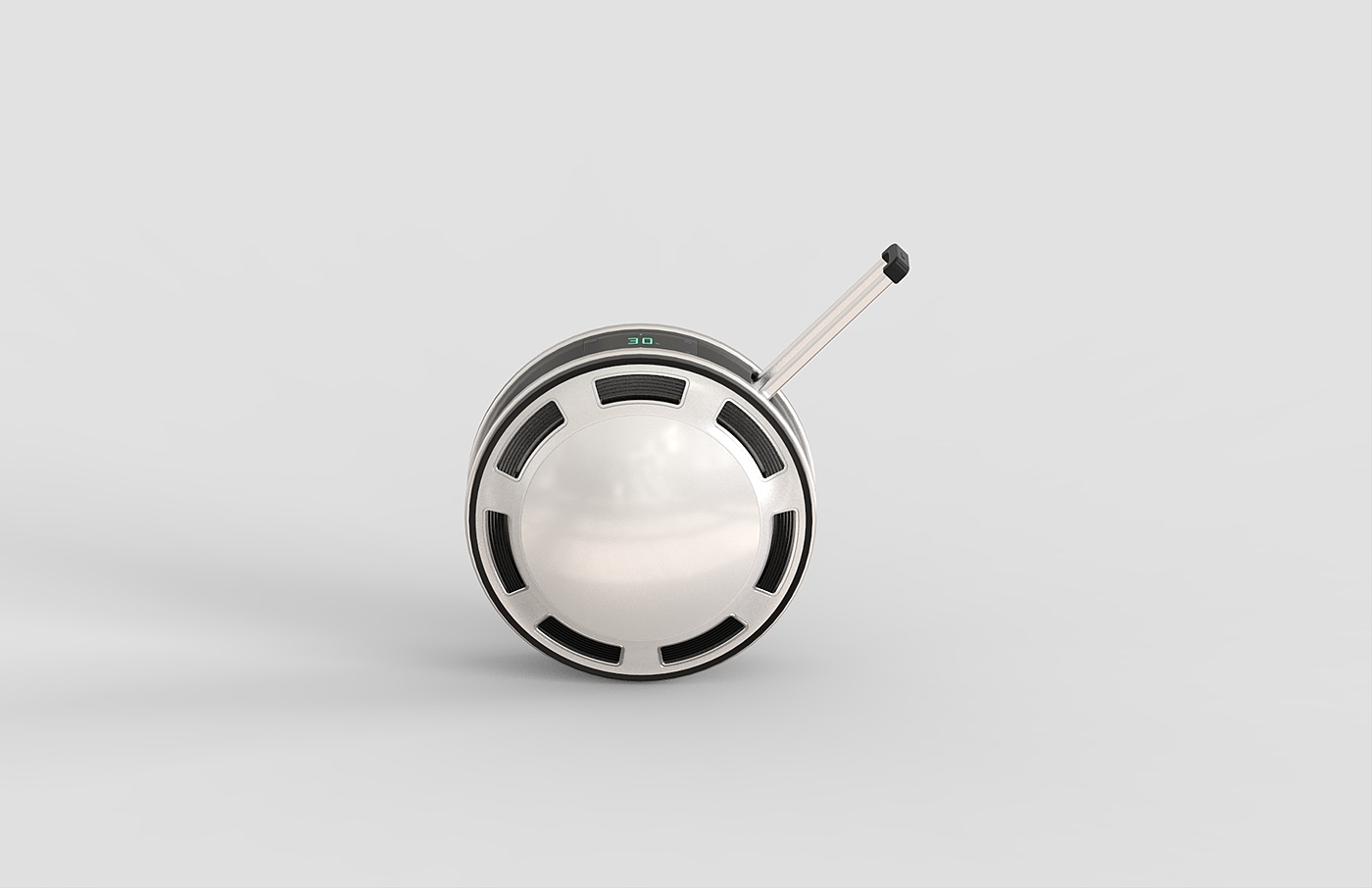 household electrical appliances，dehumidifier，circular，white，
