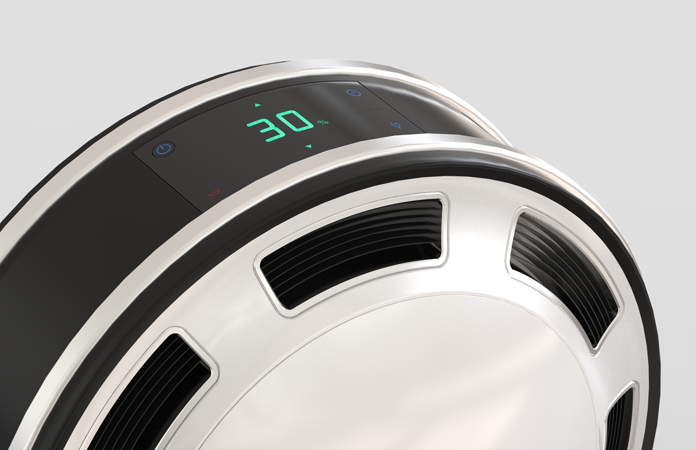 household electrical appliances，dehumidifier，circular，white，