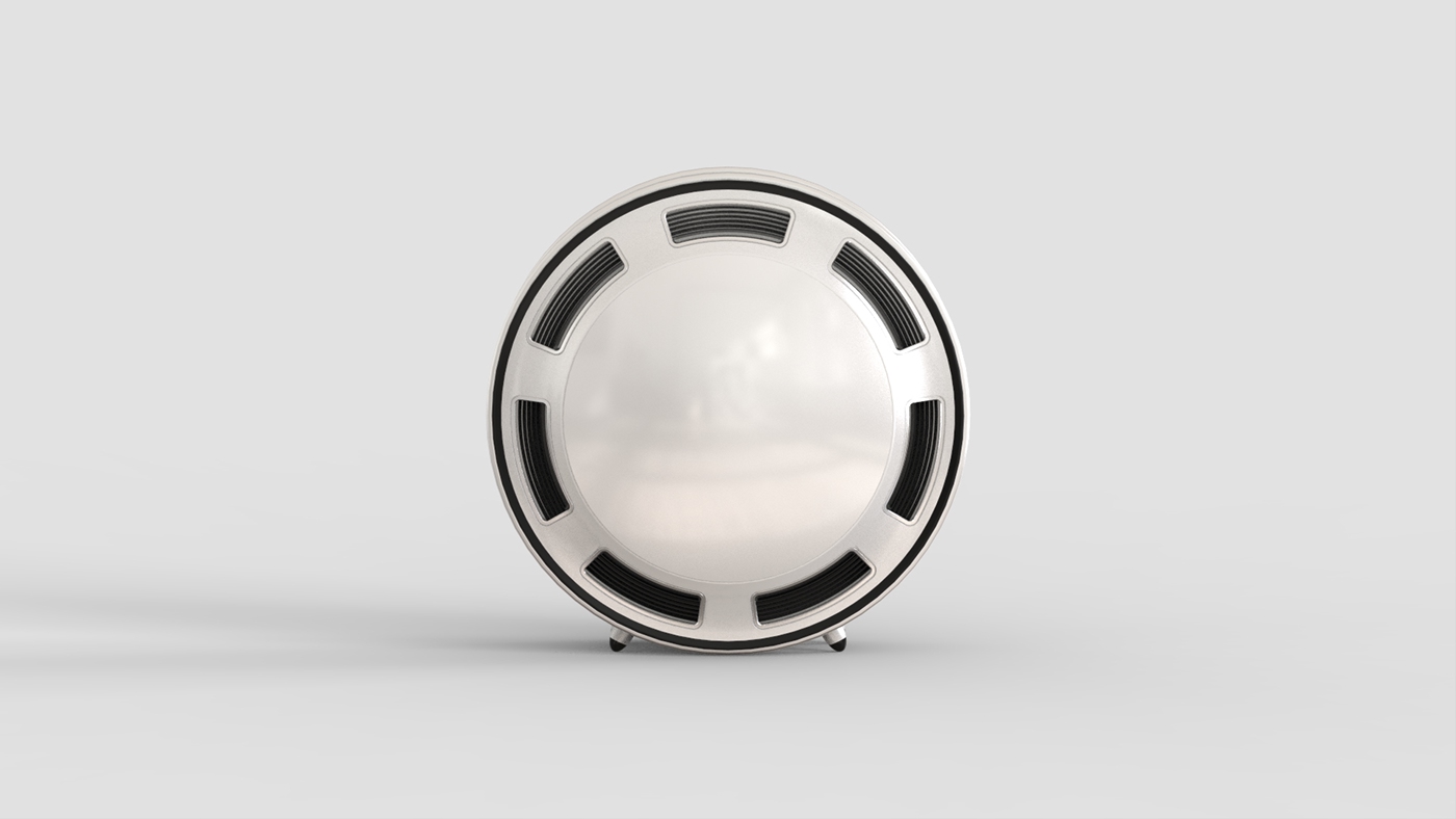 household electrical appliances，dehumidifier，circular，white，