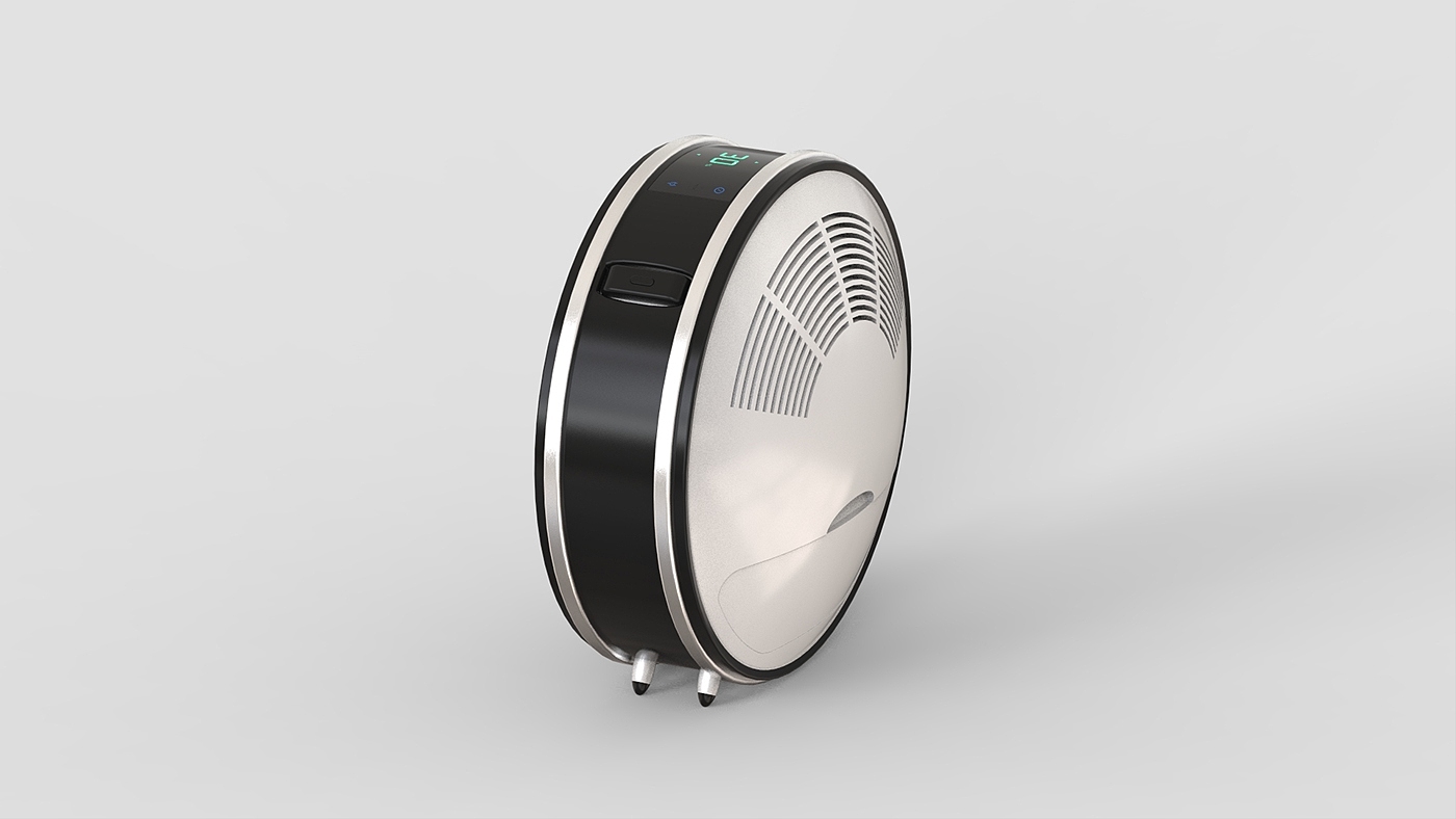 household electrical appliances，dehumidifier，circular，white，