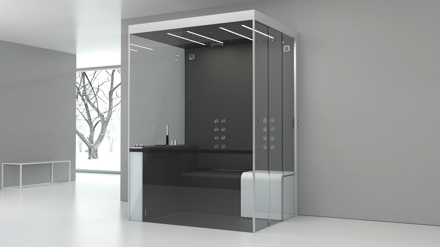 Himalayan salt therapy，sensor，circulating water，bathroom，