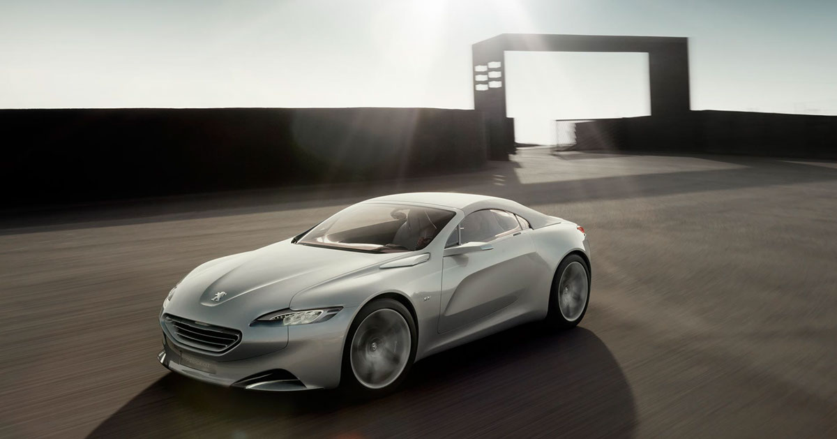 Peugeot SR1，Peugeot cars，Automobile design，Concept car，