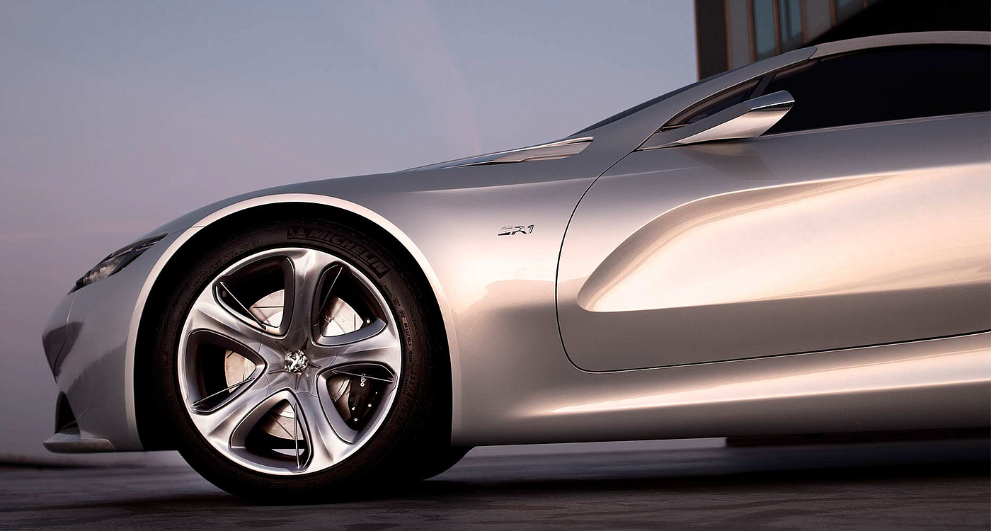 Peugeot SR1，标致汽车，汽车设计，概念汽车，
