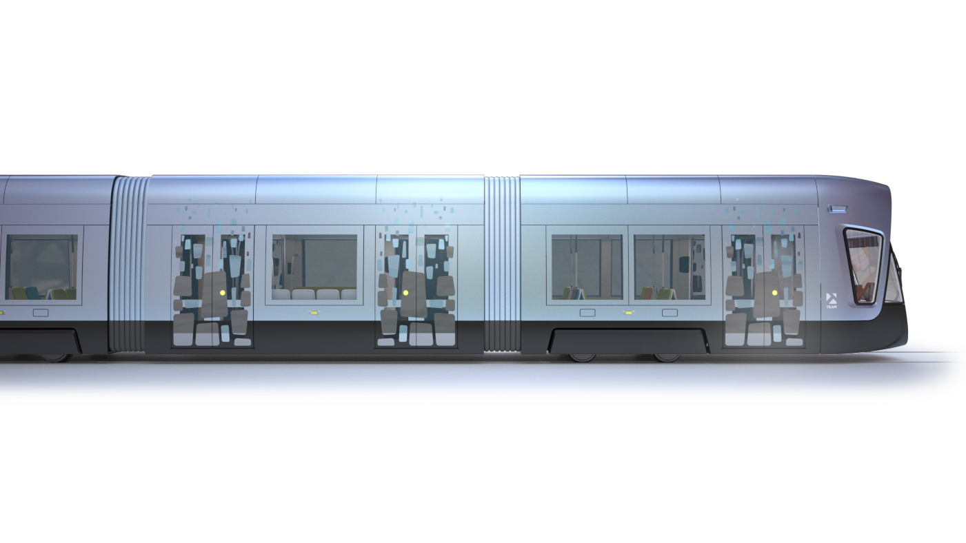 Spain，Barcelona，Tramway，