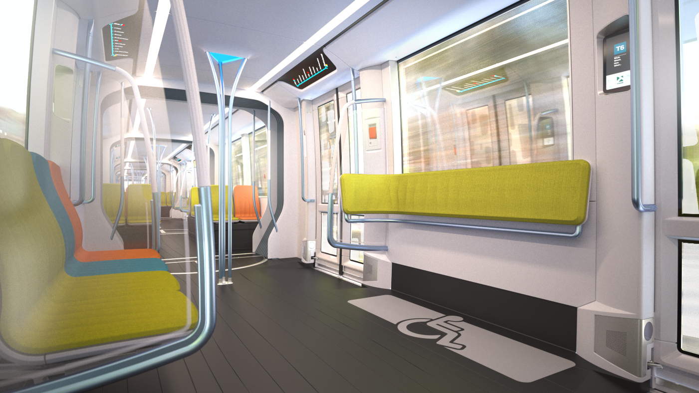 Spain，Barcelona，Tramway，