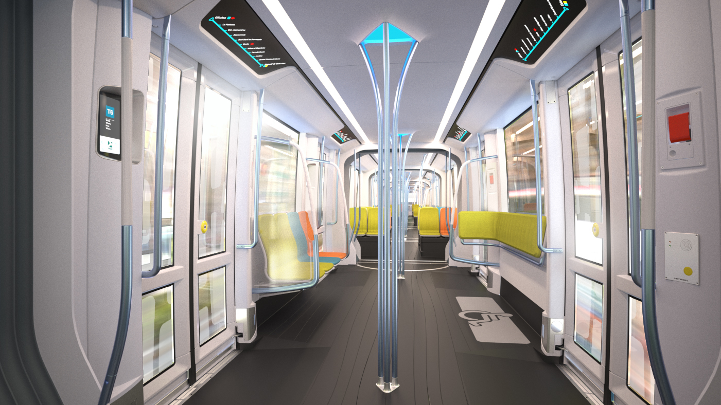 Spain，Barcelona，Tramway，