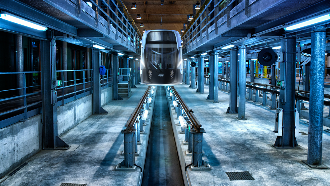 Spain，Barcelona，Tramway，