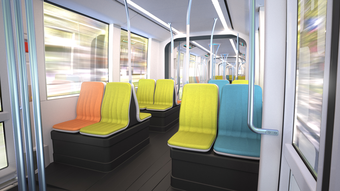 Spain，Barcelona，Tramway，