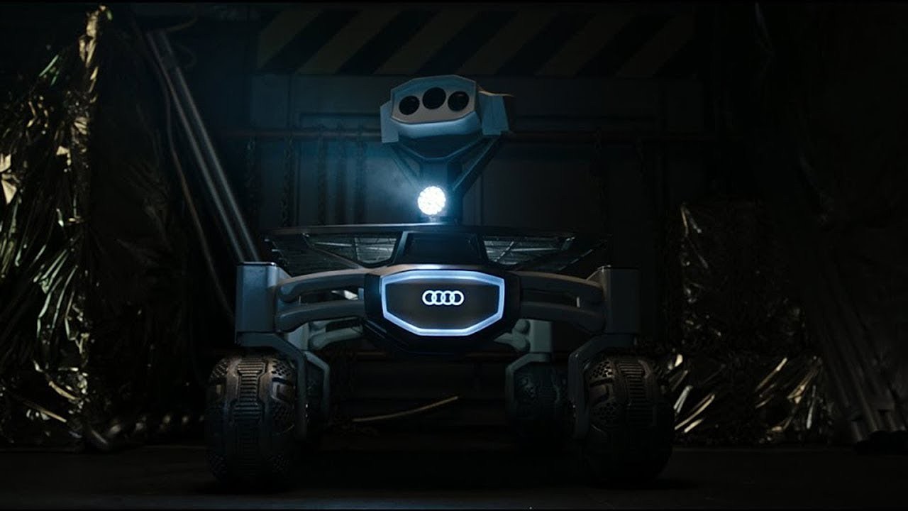 audi，lunar rover，audi，Lunar Quattro，