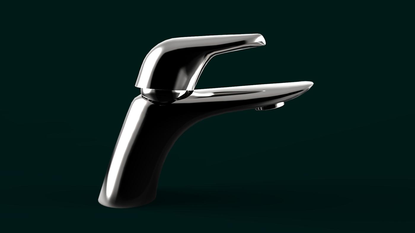 bathroom，Design，Render，water tap，