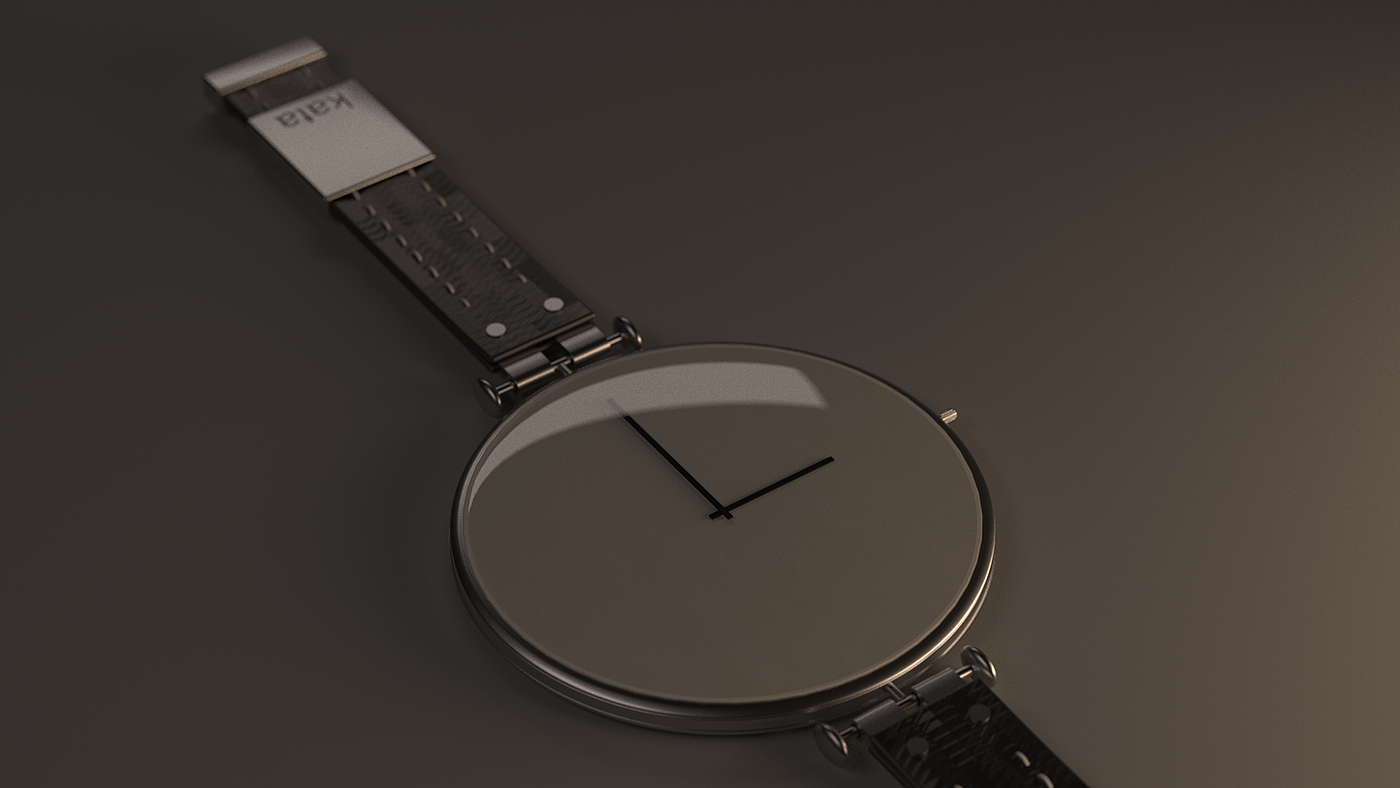 Wrist watch，modeling，Render，Simplicity，Kata，