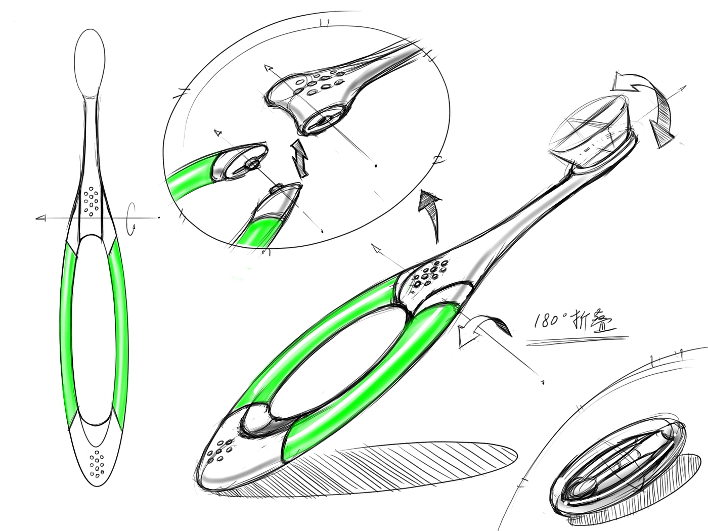 toothbrush，