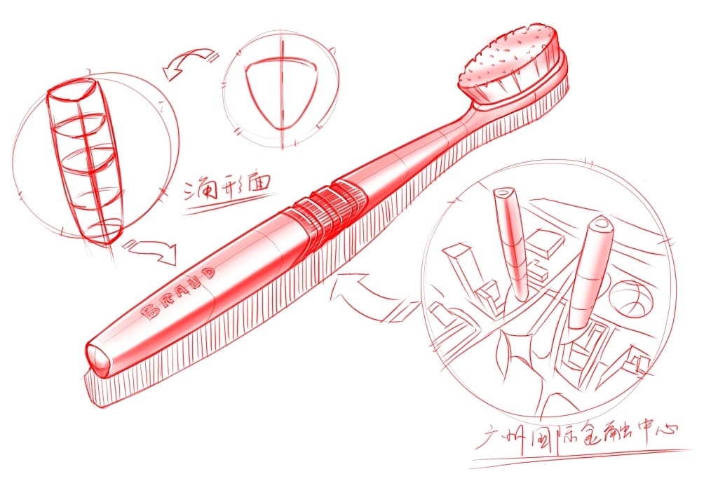 toothbrush，