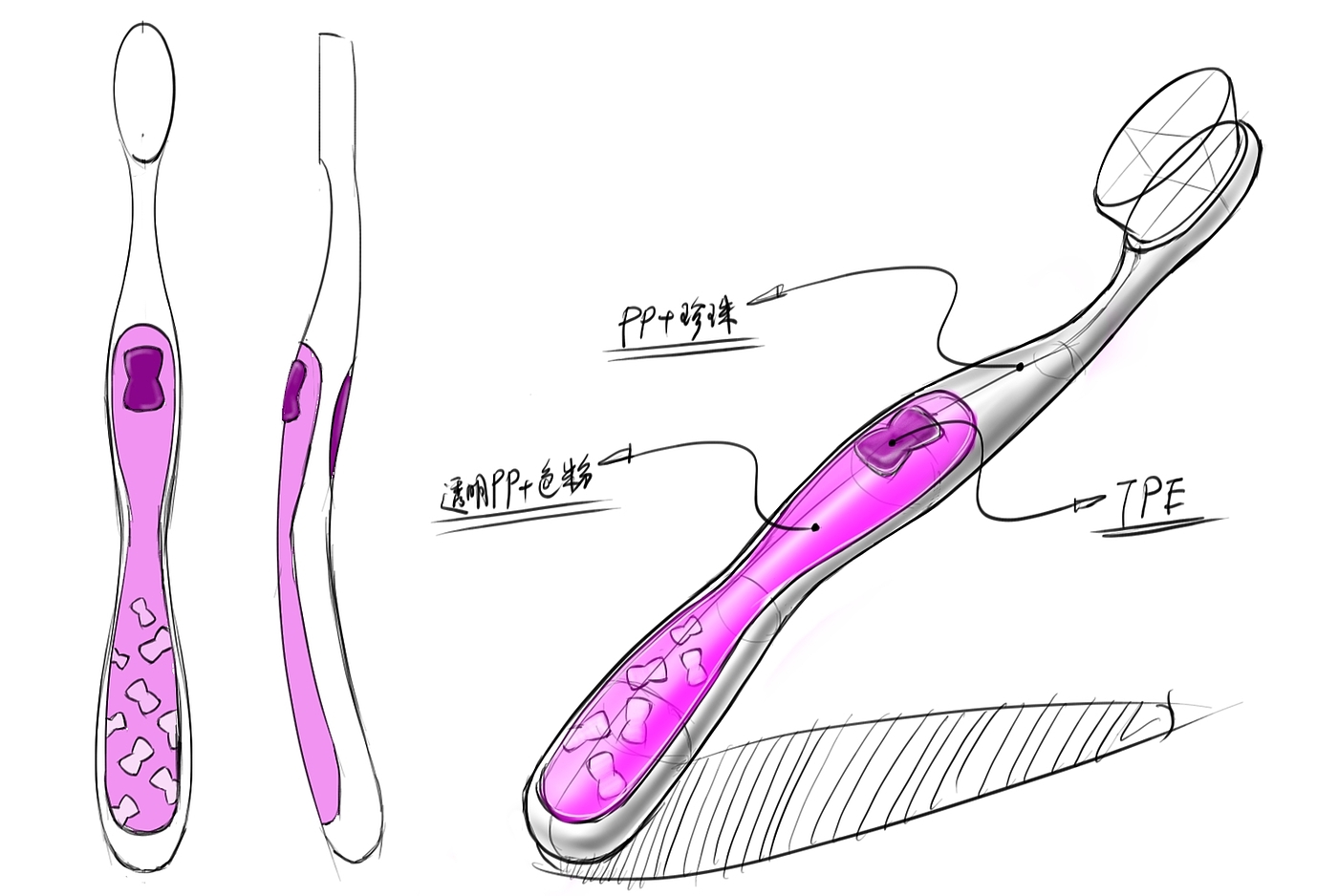 toothbrush，