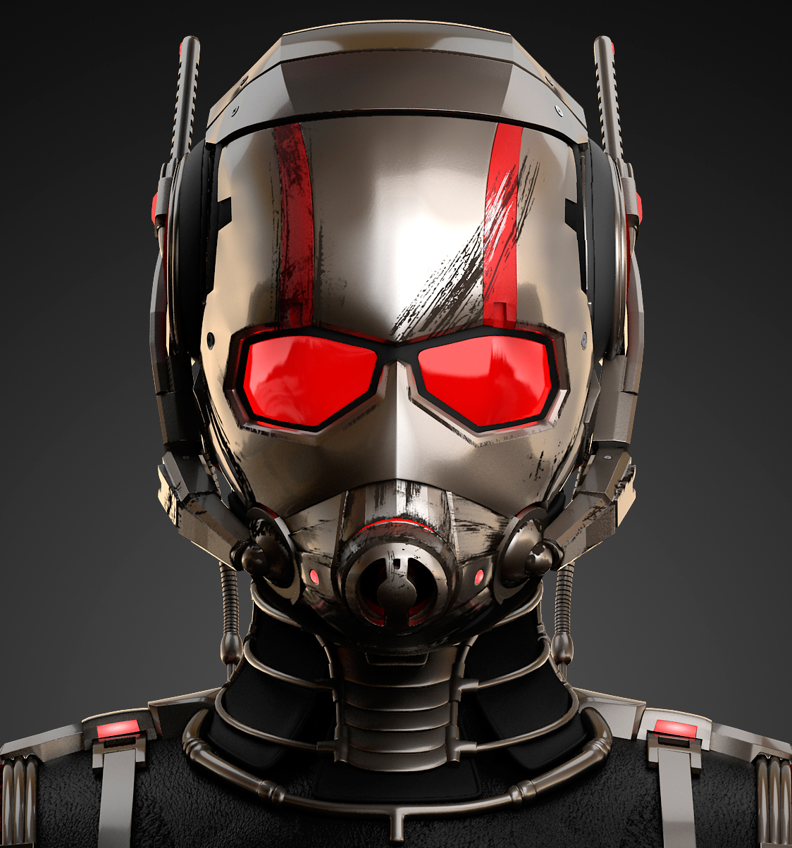 modeling，3d，Ant man，Marvel，