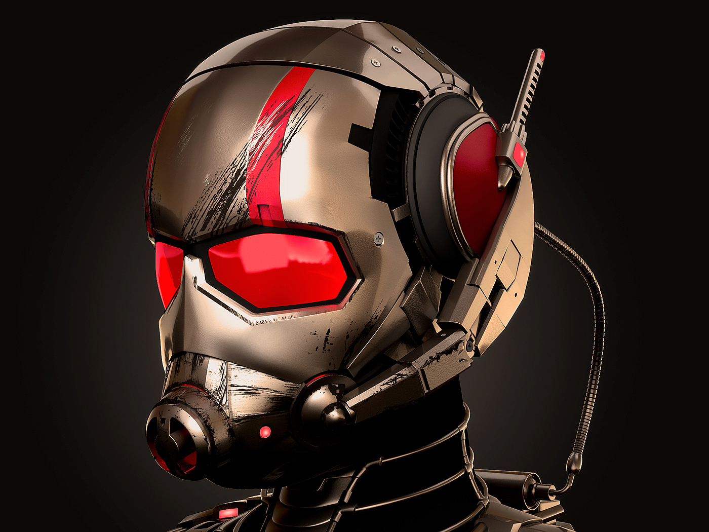 modeling，3d，Ant man，Marvel，
