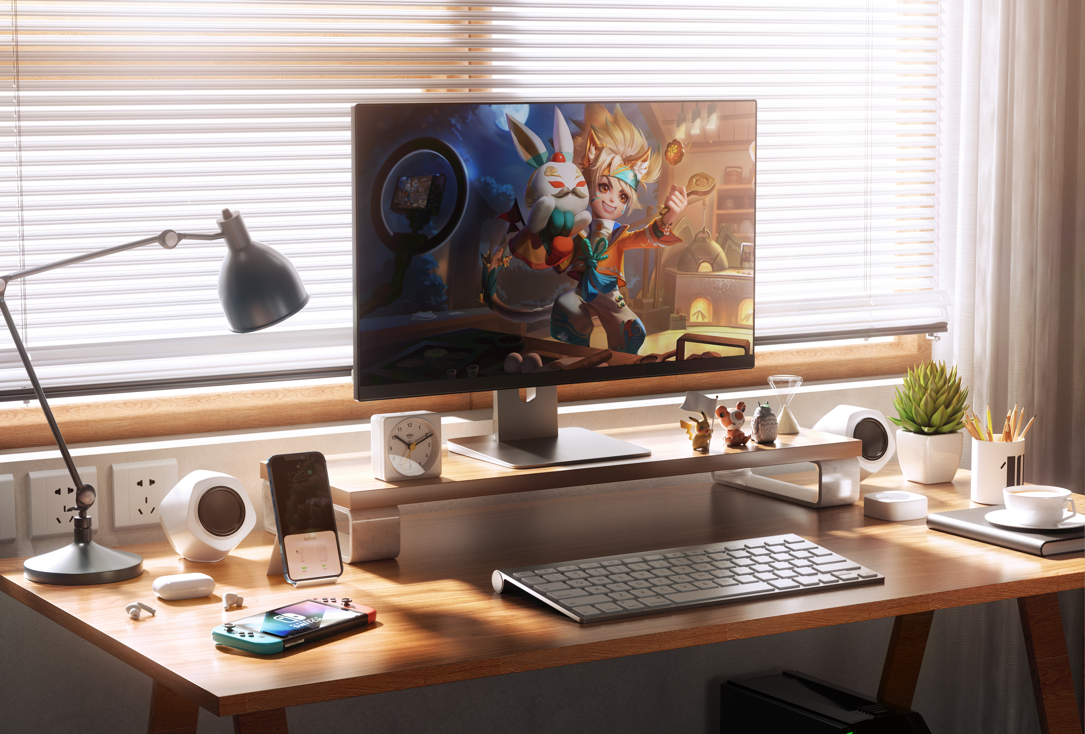 Octane rendering，Product rendering，Docking station，mouse，automobile，