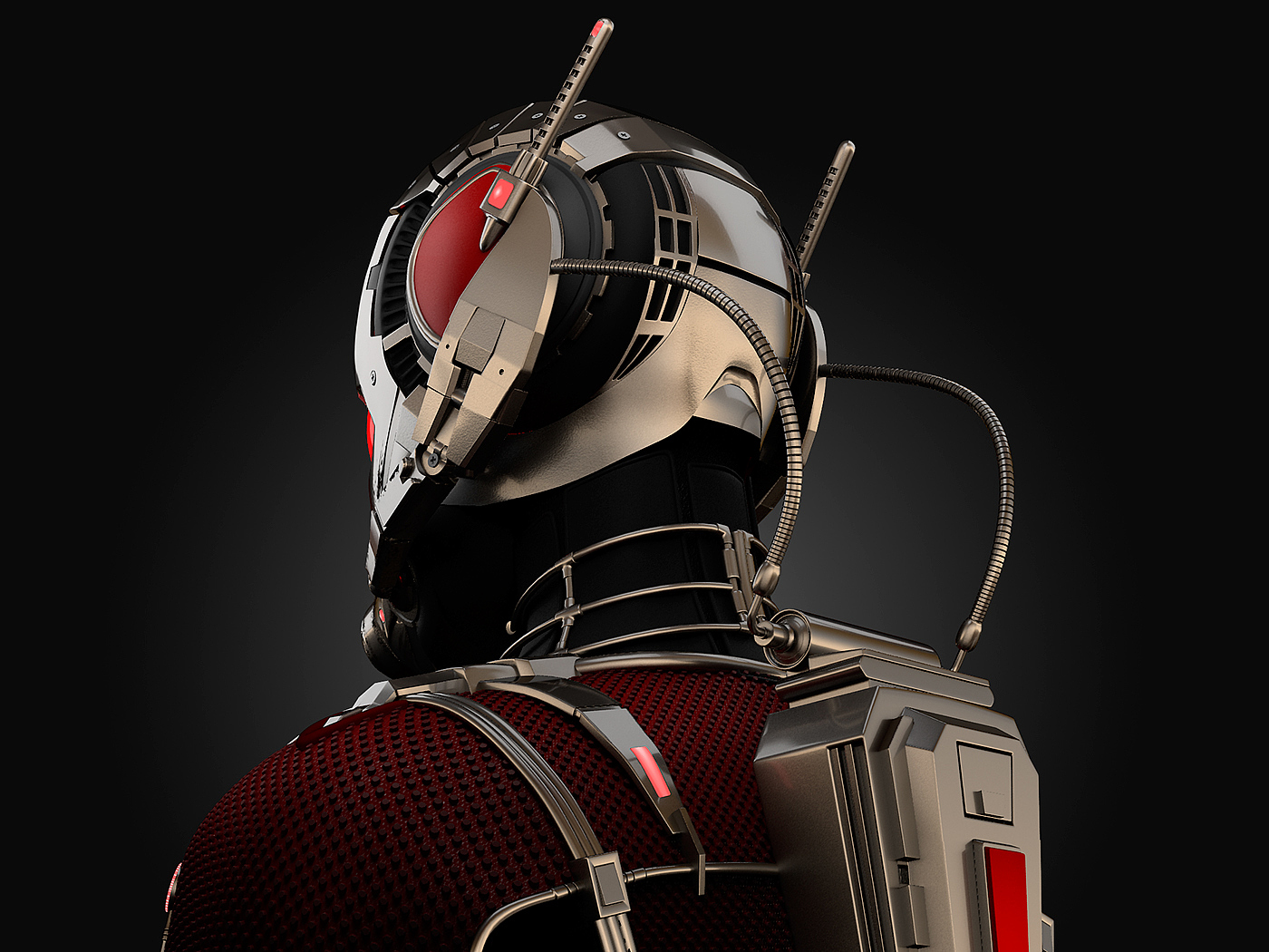 modeling，3d，Ant man，Marvel，
