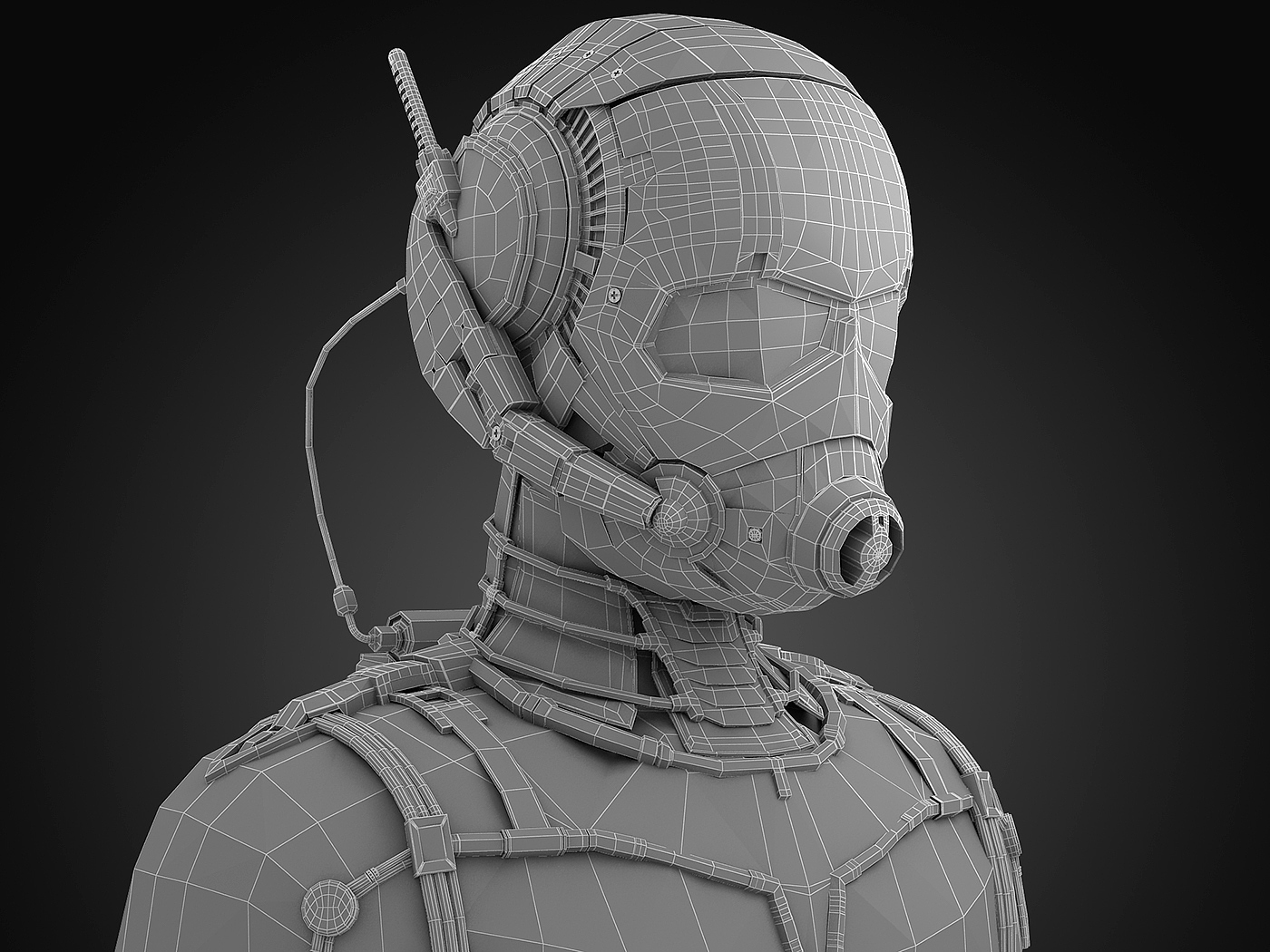modeling，3d，Ant man，Marvel，