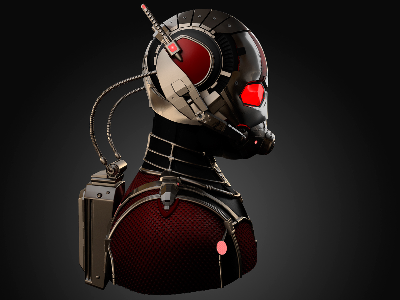 modeling，3d，Ant man，Marvel，