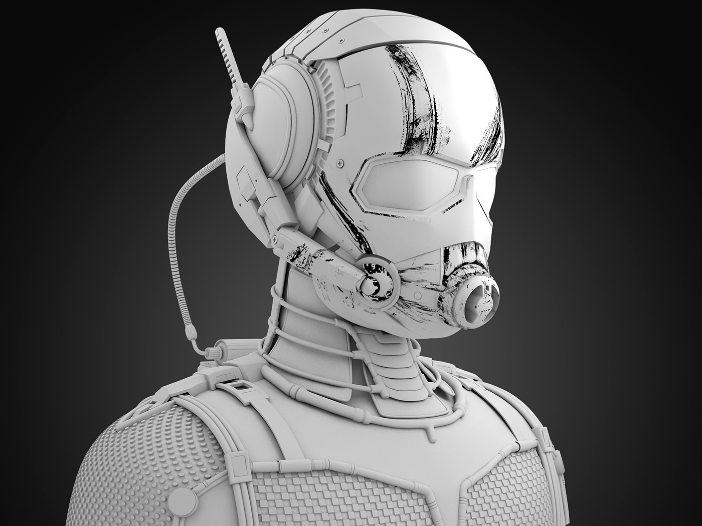 modeling，3d，Ant man，Marvel，