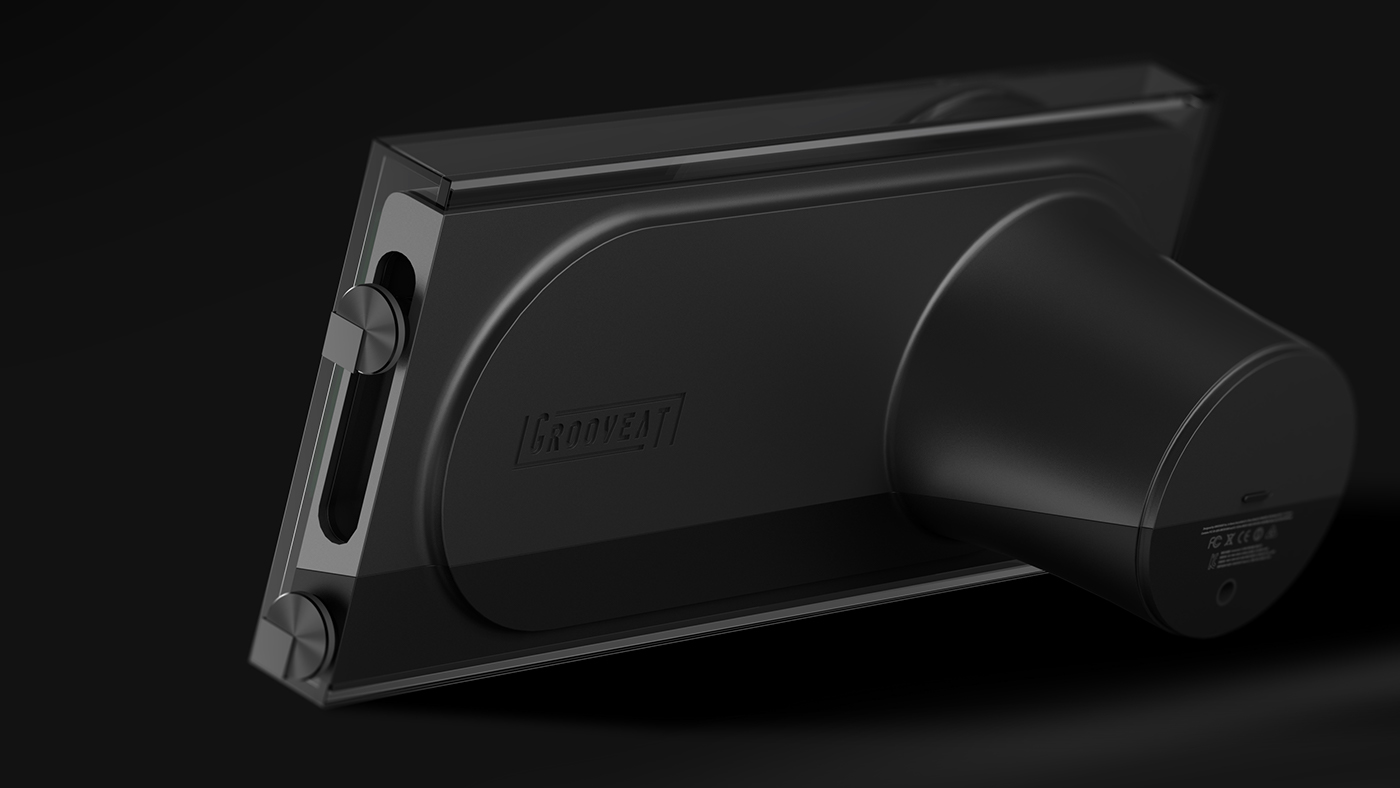 Interaction design，industrial design，UI interface，headset，