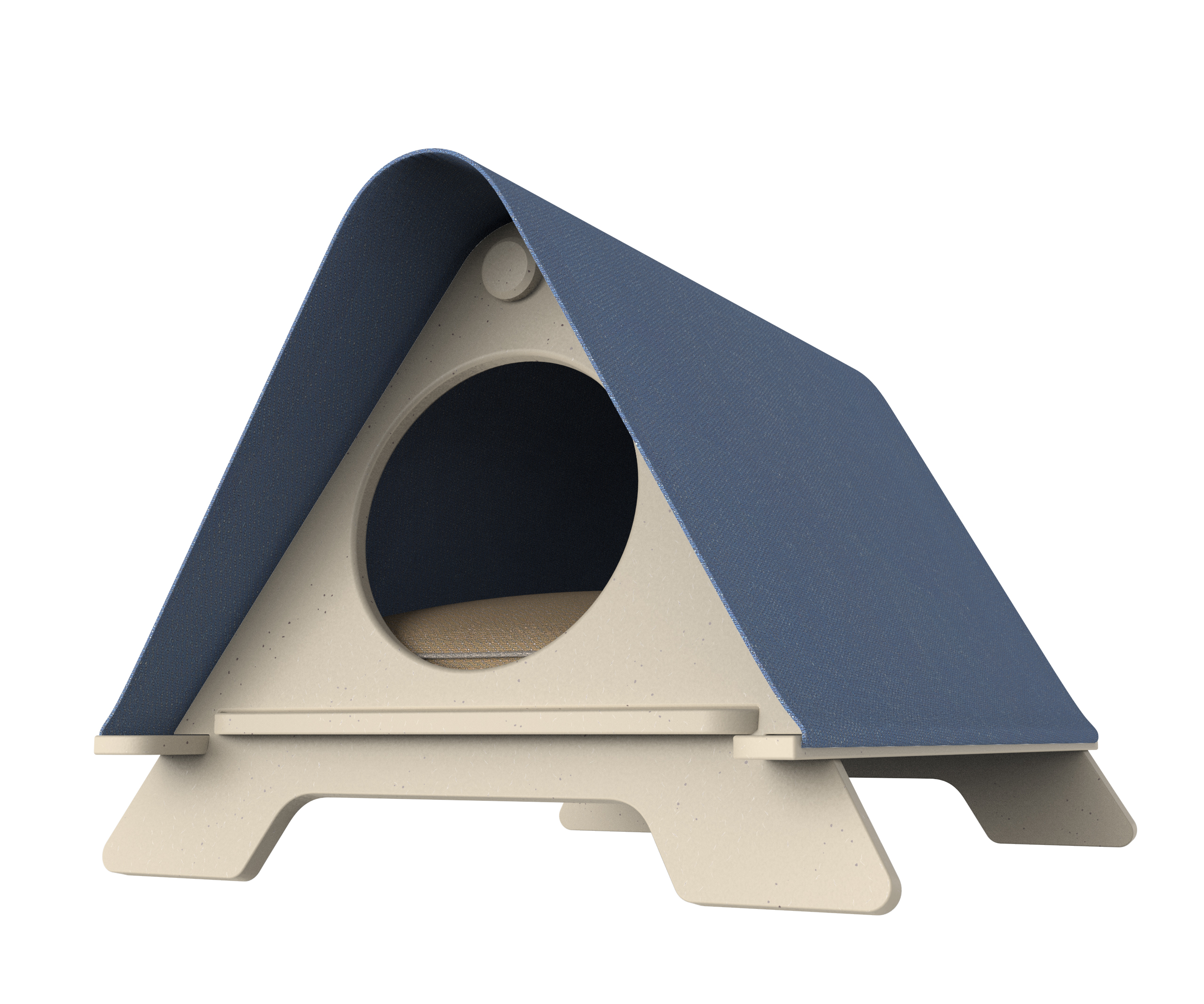 A stray cat，Cat nest，Assembly，