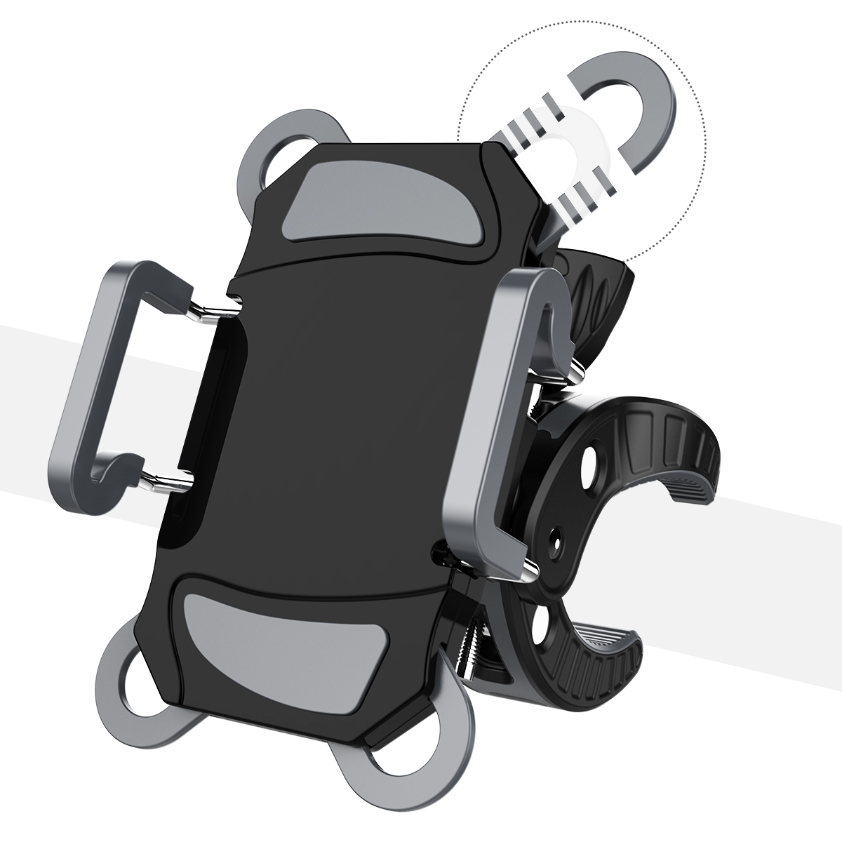 Mobile phone bracket，Bicycle，Keyshot rendering，I Believe，Rhino，